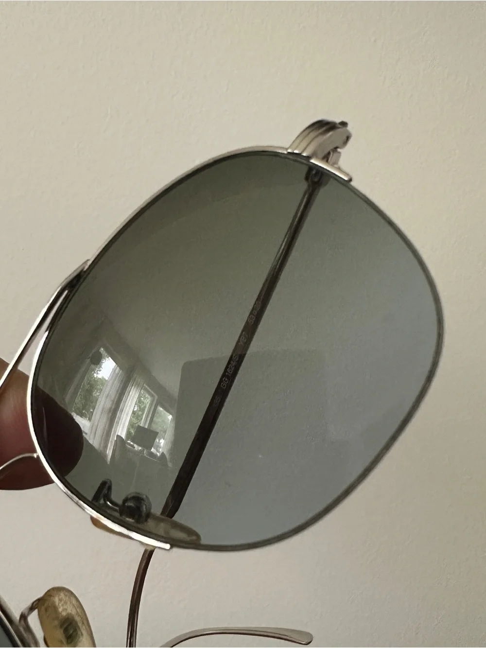 Vintage GUCCI GG 1624/S Sunglasses Silver Metal Aviator Italy Men Women Unisex